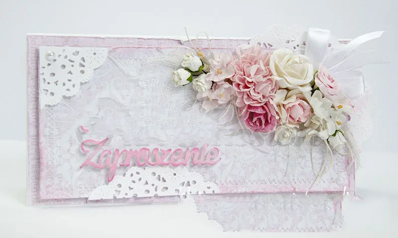 AddyCraft польский язык приглашение металлический Трафаретный вырубной штамп