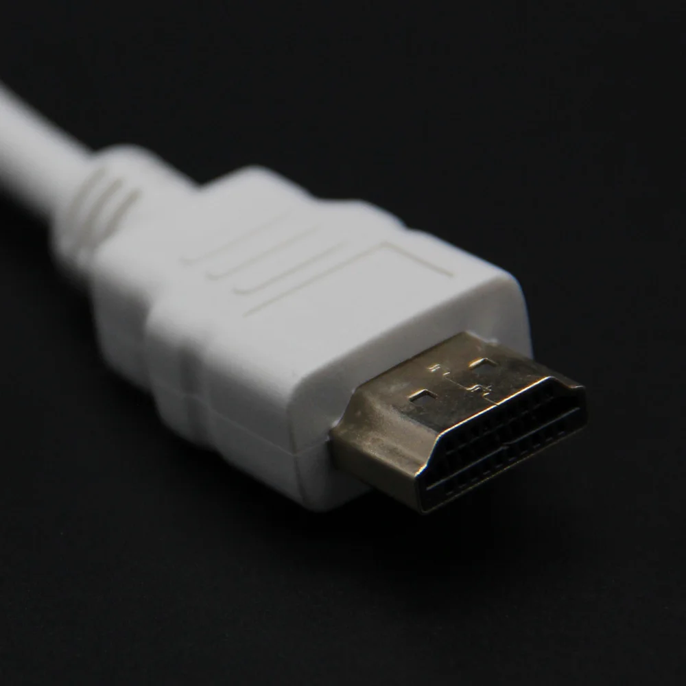 Видеоадаптер HDMI совместимый с VGA штекер гнездо HD TV CRT монитор ТВ для XBOX 360 PS3 3 5 мм