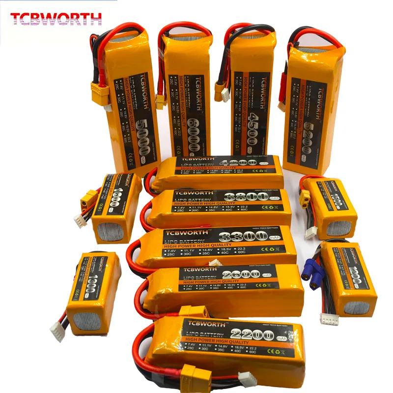 

TCBWORTH RC LiPo 6S 22,2 5200 40C-80C Li- 6S