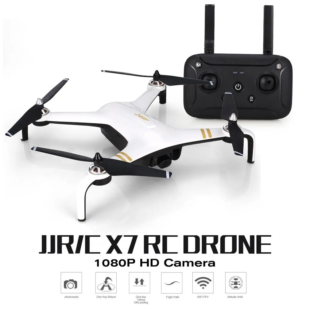 JJR/C X7 SMART RC Drone Helicopter Brushless Motor With 5G WiFi FPV 1080P HD Camera GPS Professional Quadcopter | Игрушки и хобби