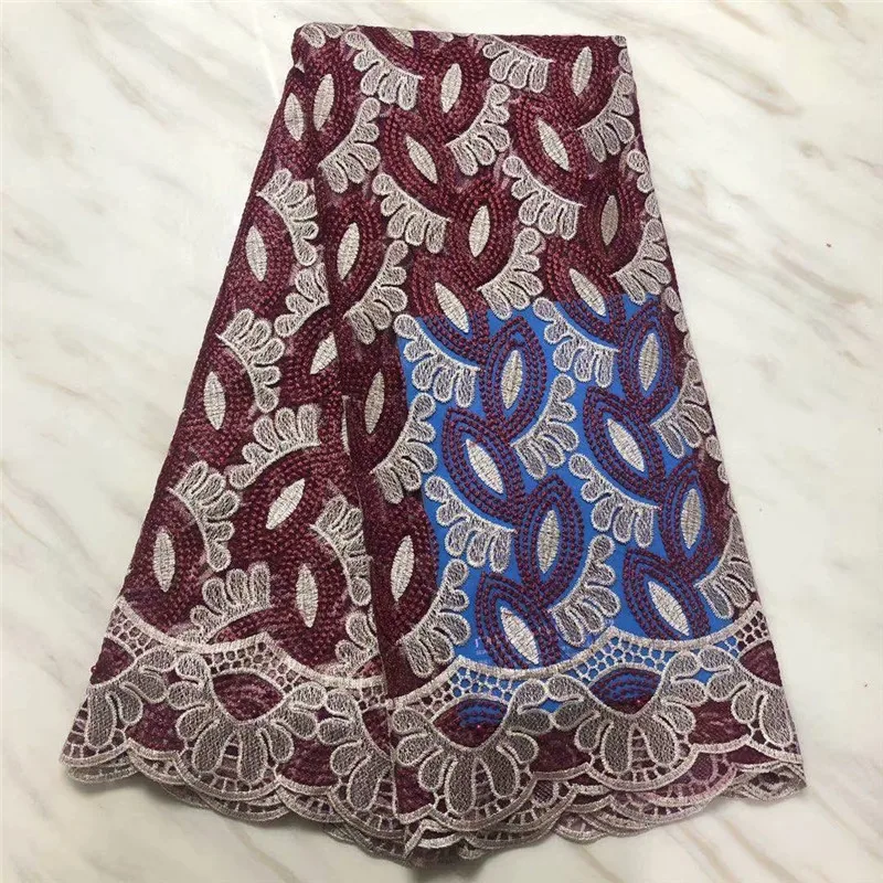Африканская кружевная ткань 2019 высокого качества нигерийские кружевные ткани с
