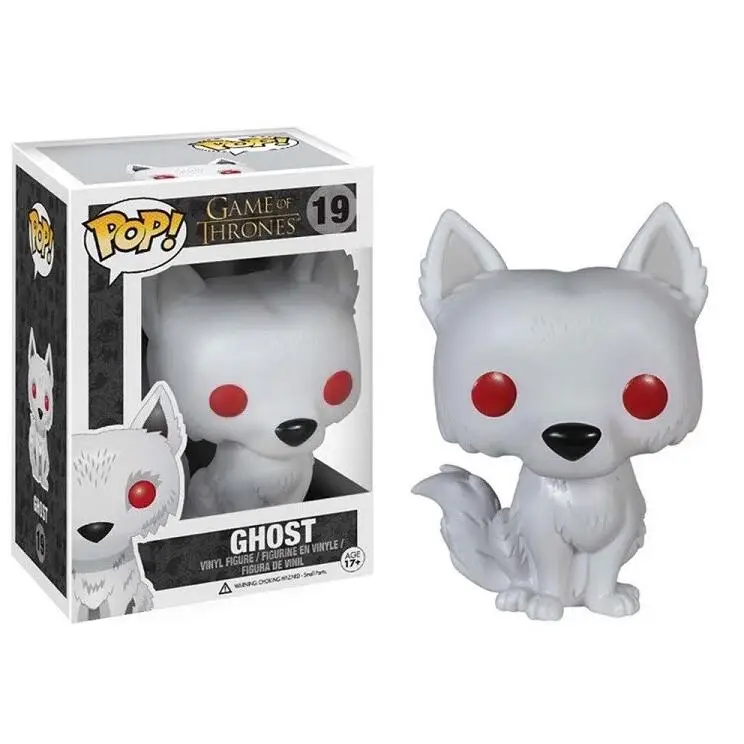 Box Funko POP Song Of Ice And Fire Игра престолов ПВХ фигурка Коллекционная модель игрушки - Цвет: Box