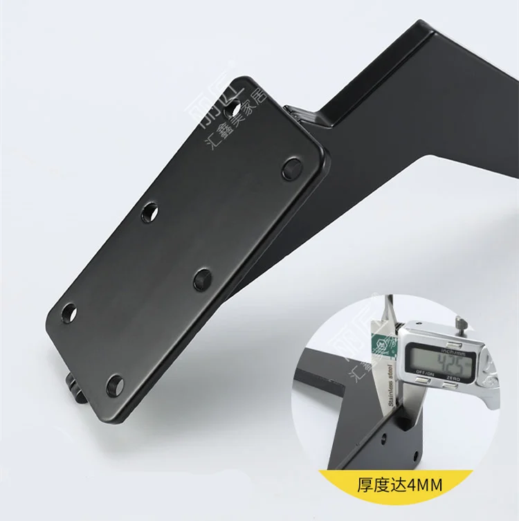 4 шт. кровать RiserMetal мебельные ножки квадратный шкаф ножки деревянного стола золото для дивана ноги фурнитура Аксессуары для мебели