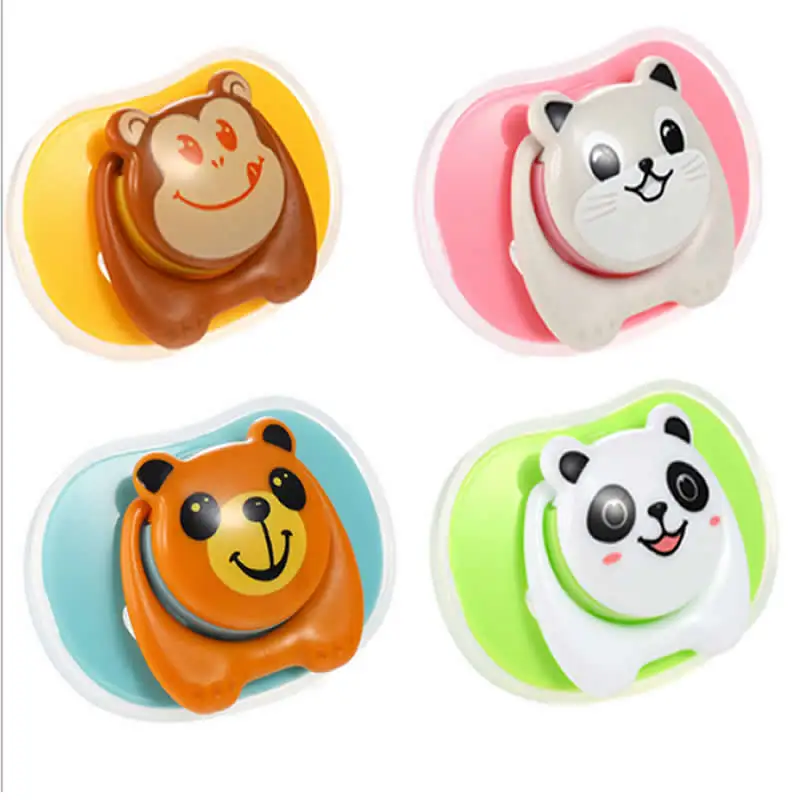 

Baby Chupeta Cartoon Silicone Pacifiers Newborn Girls/Boys sleeping pacifier thumb Animal pattern silica gel Pacifiers