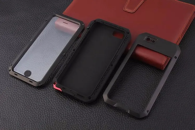 Для iPhone 4 5 5c 6 7 plus роскошный Doom Броня Высокая защита Водонепроницаемый чехол для