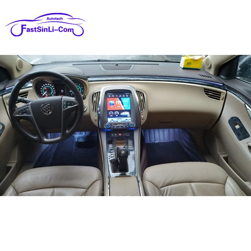 4 Гб+ 64 ГБ Автомобильный Android 8,1 мультимедийный плеер для buick lacrosse 2009-2012year gps вертикальный экран