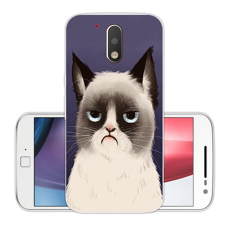 5 дюймов для Motorola Moto G4 плюс чехлы телефонов ТПУ Прозрачный кремния мягкая телефон