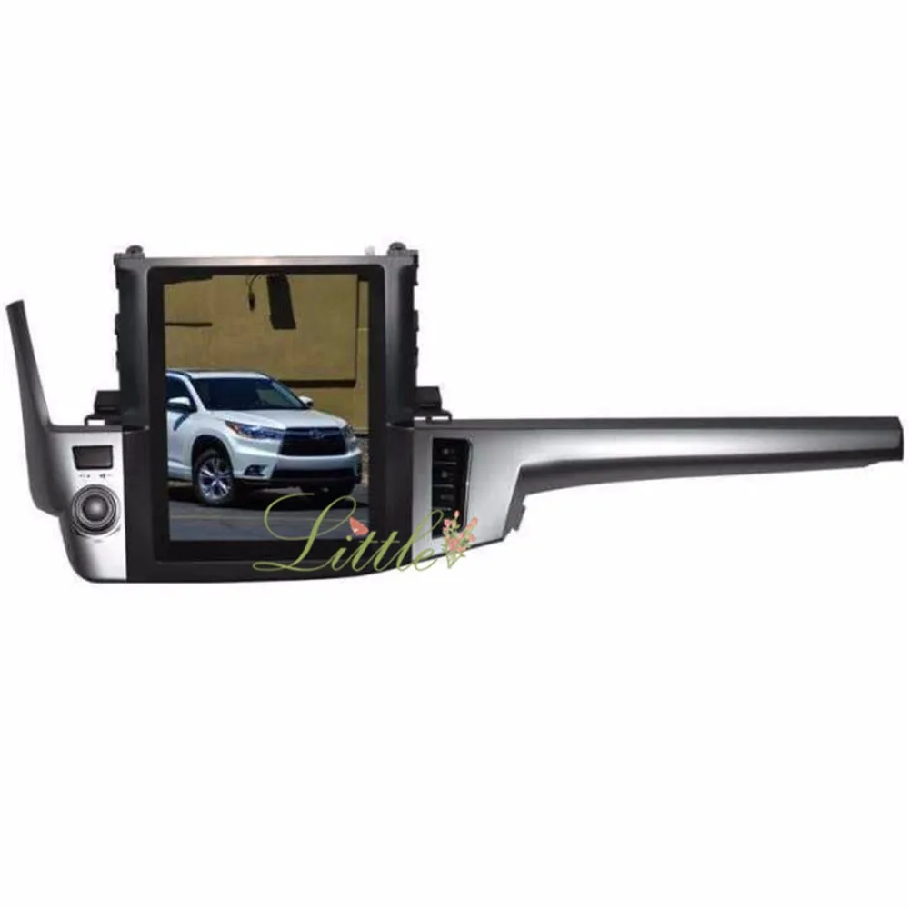 12 1 дюймовый автомобильный DVD плеер в стиле Tesla GPS навигация для Toyota Highlander 2014 2018