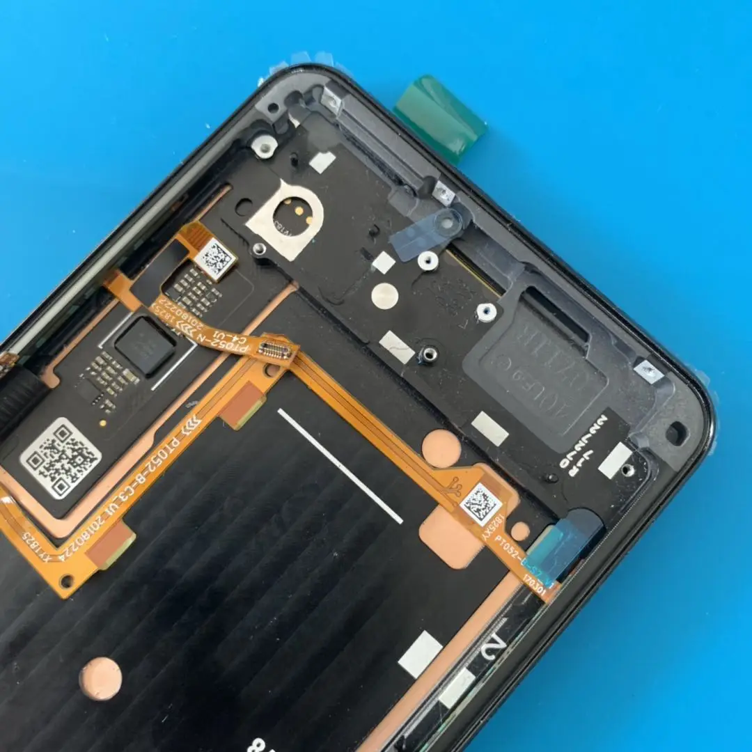 Подлинный ЖК-экран Рамка для ремонта для Google Pixel 3 XL ЖК-сенсорный экран ditizer сборка Замена
