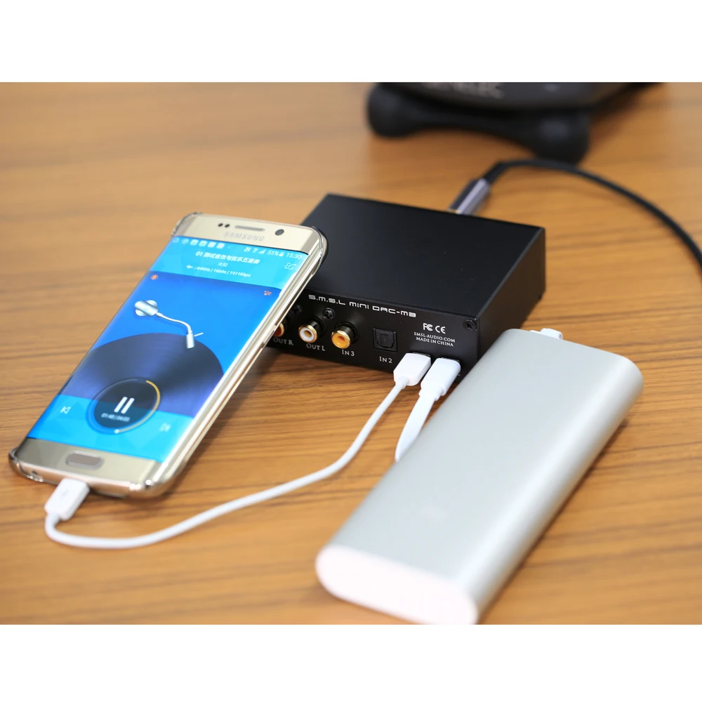 SMSL M3 USB DAC AMP Многофункциональный оптический коаксиальный усилитель для наушников Портативный USB питание аудио декодер портативный DAC конвертер