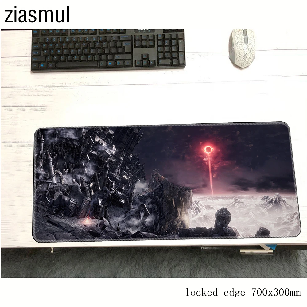 Коврик для мыши dark souls 700x300x3 мм коврики xl компьютерный Для Мыши игровые аксессуары