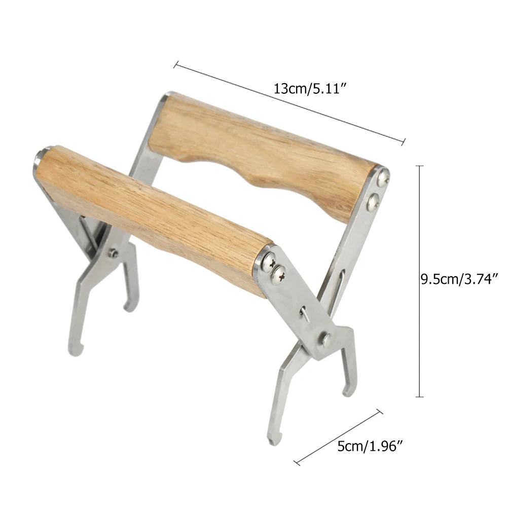 Рама из нержавеющей стали Gripper Beehive Frame Grip Protect Bee Sting Capture для