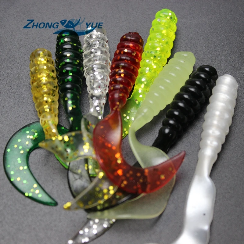 Акция! 32 шт. мягкая рыболовная приманка 6 см 8 цветов|shrimp fishing bait|fish hookshrimp prawn |