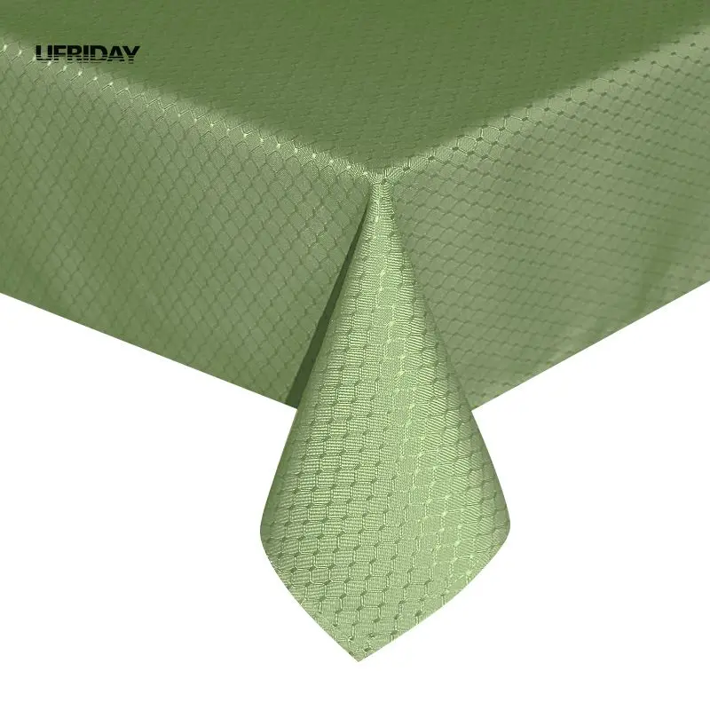 UFRIDAY скатерть тканая зеленая скатерть для дома Toalha De Mesa Nappe Mantel Manteles Para Mesa покрытие для стола для отеля, офиса, свадьбы