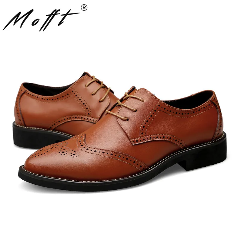 Size 38-46 Pointed Toe Formal Leather Shoes Men Lace Up Height Increasing Spring Summer Breathable | Обувь