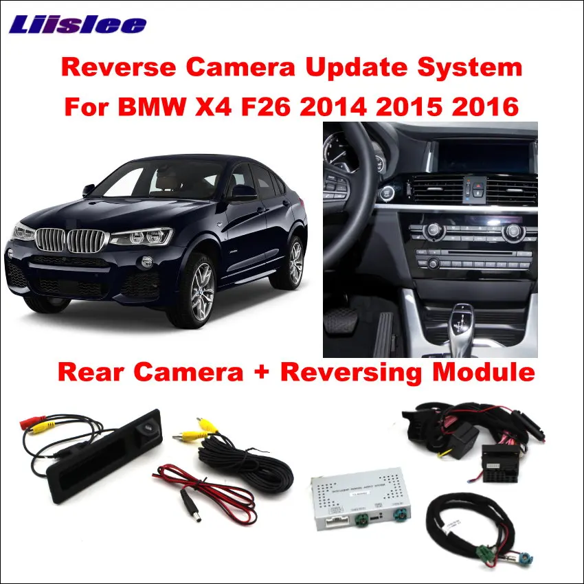 Liislee оригинальная система обновления экрана для BMW X4 F26 2014 ~ 2016/модуль заднего вида