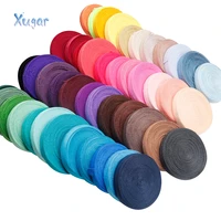 10y solid color cheap shiny fold over elastic foe spandex band kids hair tie headband dress lace trim sewing 58 15mm