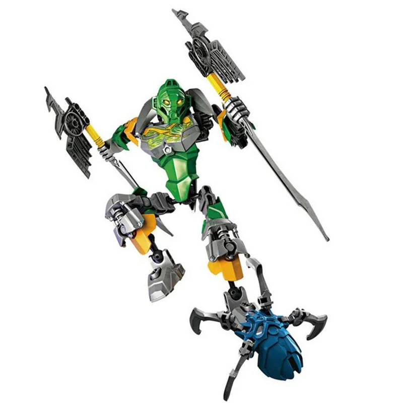 Новые поступления XSZ 707/710 серии Bionicle CALI Master of water строительные блоки наборы