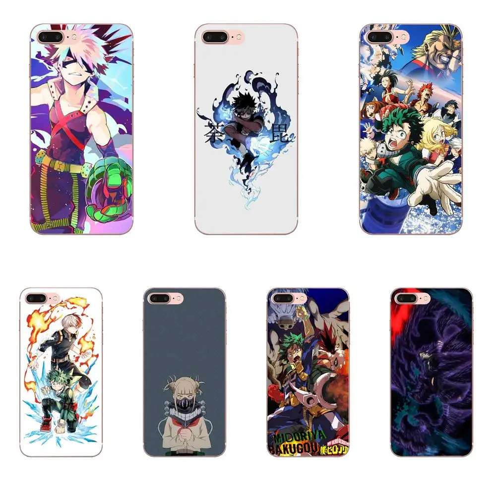 Аниме My Hero academic Новинка Fundas уникальный для Galaxy Alpha Core Note 2 3 4 S2 A10 A20 A20E A30 A40 A50 A60 A70 M10