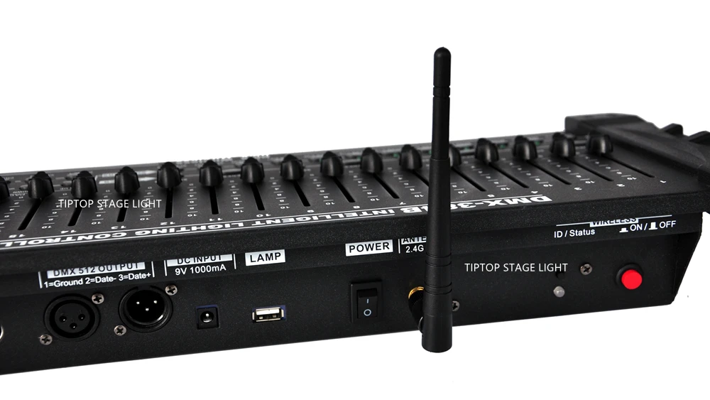 Контроллер сценического освещения DMX 384 беспроводной контроллер ссветильник 2 4G