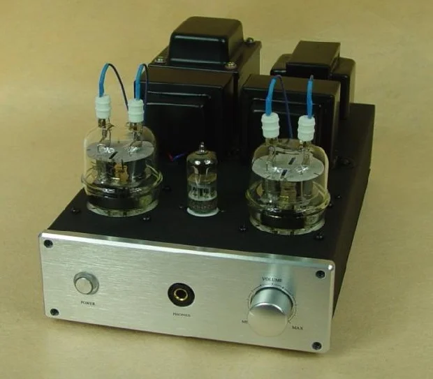 Готовая чистая ручная работа 6N2 FU32 вакуумный ламповый усилитель HiFi выход для наушников