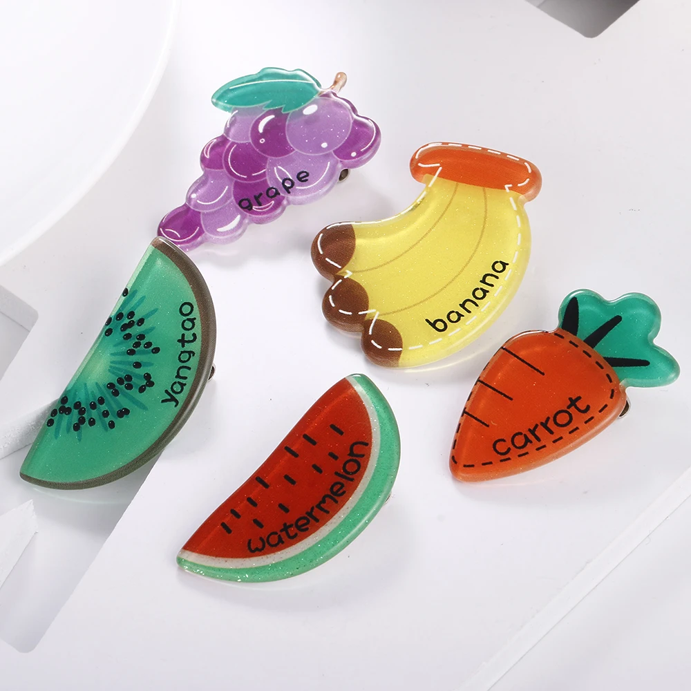 Рыбацкий акриловый арбуз киви морковь банан мультфильм фруктовые иконы рюкзак