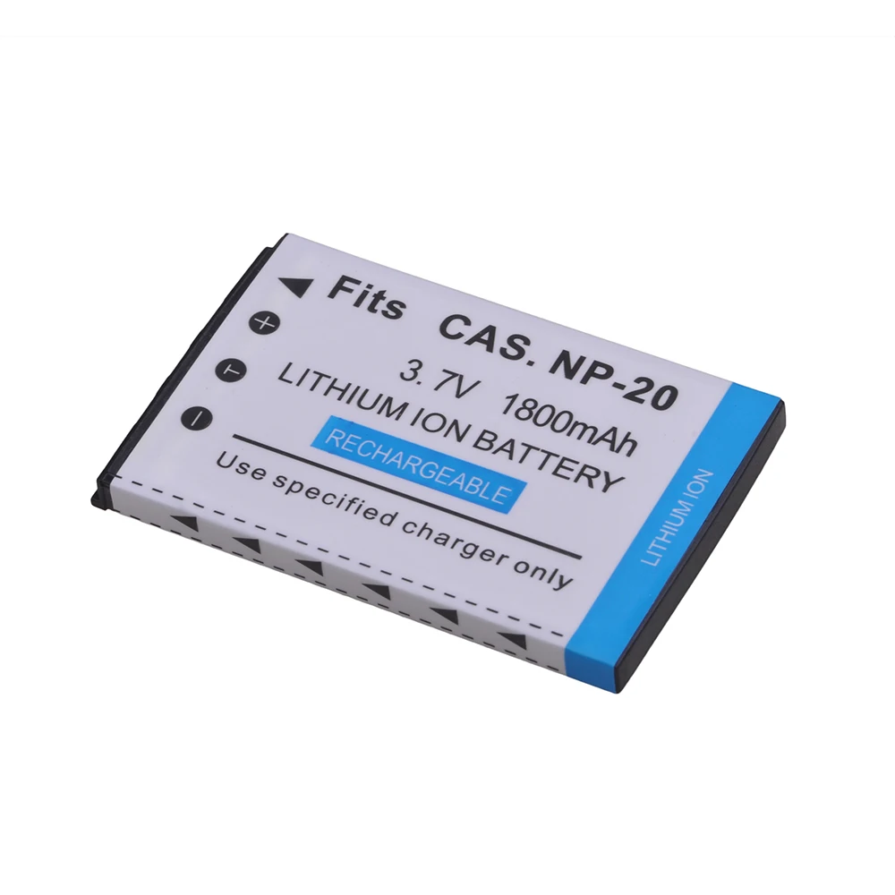 Фото Аккумулятор для CASIO Exilim NP-20 M2 S1 S1PM S2 S3 S4 Z3 Z4 S100 Z8 Z40 Z65 z70 Z75 S20 s770, 1 шт. №3