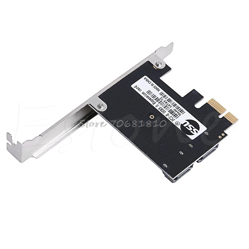 PCIE PCI Express к SATA3.0 2 портовый SATA III 6G контроллер расширения адаптер карта Прямая