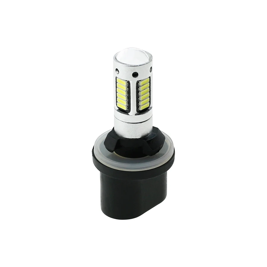 YCCPAUTO 2 шт. H27 880 881 светодиодный туман светильник s H27W/2 H27W2 автомобильный Светильник лампы 4014 30 SMD авто для вождения Противотуманные фары Дневные ходовые огни белый цвет желтый, синий; размеры 34–43 12V