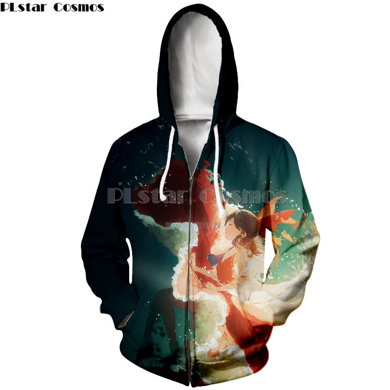 

PLstar Cosmos Casual Pockets Sweatshirt Drop shipping Anime girl 3D hoodies Funny Print Men Women Hoodies Street Wear