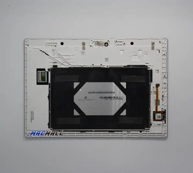 White Новинка для lenovo Tab 2 A10-70 A10-70F A10-70L Замена ЖК-дисплей Дисплей Сенсорный экран+ рамка в сборе 10," черный, белый цвет - Цвет: White