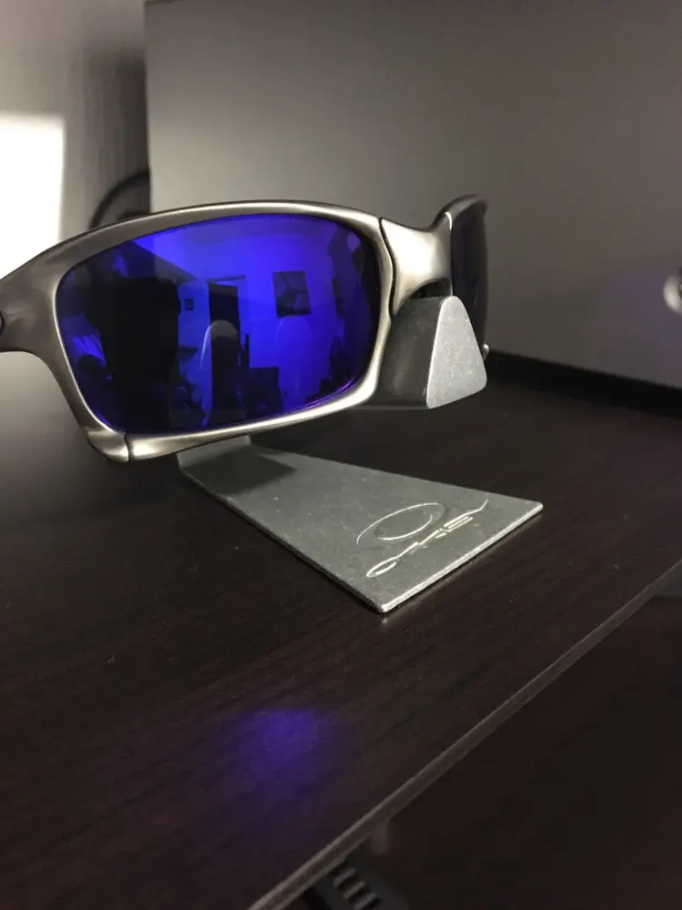 Синие и фиолетовые поляризованные Сменные линзы для солнцезащитных очков Oakley