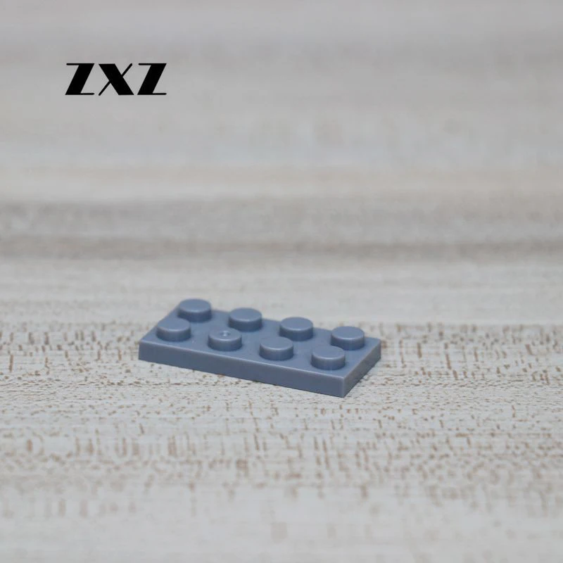 50 шт./лот DIY Строительные самоблокирующиеся блоки пластины 2x4 детские развивающие