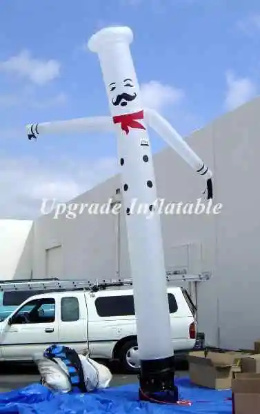 

20ft Restaurant Advertising Waving Chef Tube Man Inflatable Chef Air Dancer For Promotion