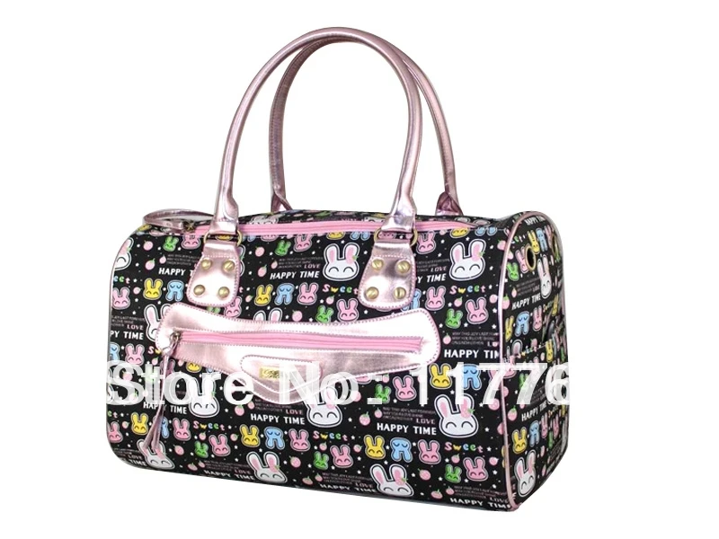 Бесплатная доставка petcares улыбаясь Кролик Pattern Хлопок Холст - Цена: 3154.39