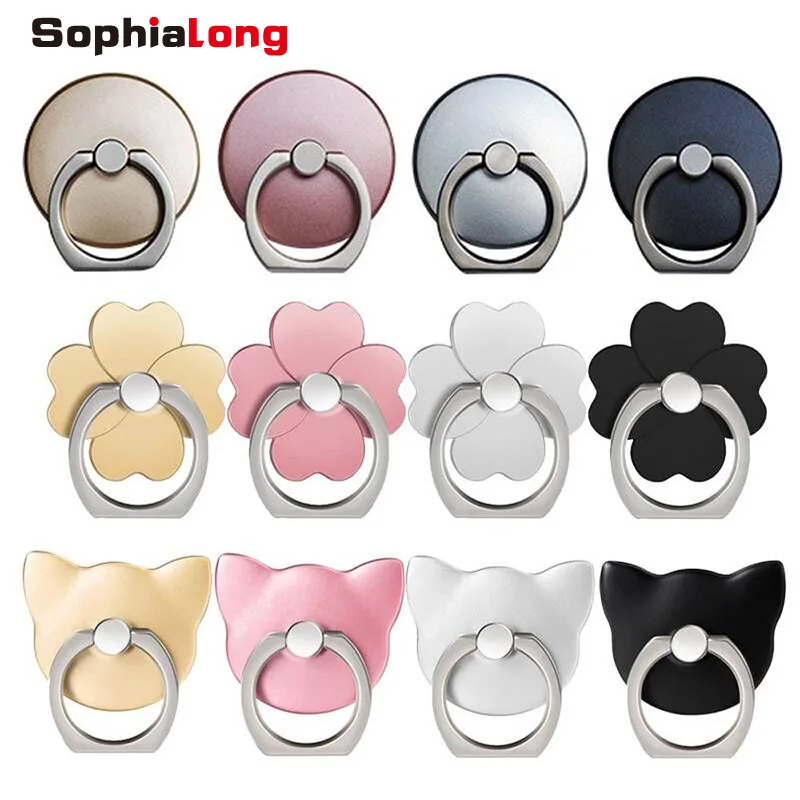 Кольцо на палец автомобильные держатели Подставки для huawei Honor 10 8X Max подставка
