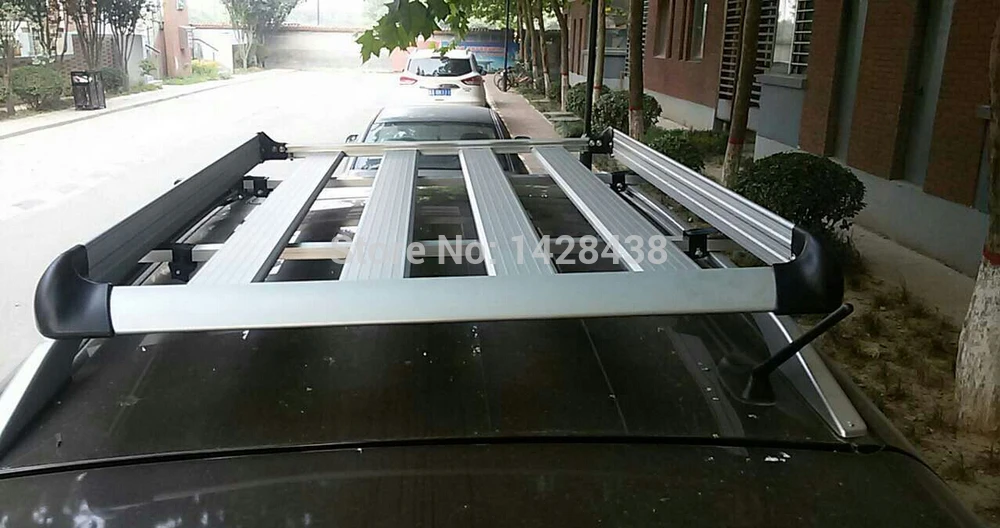 

3PC 1.4 * 1 m ! SUV roof top rooftop baggage Cargo Carrier Luggage Rack Basket Storage bar trim