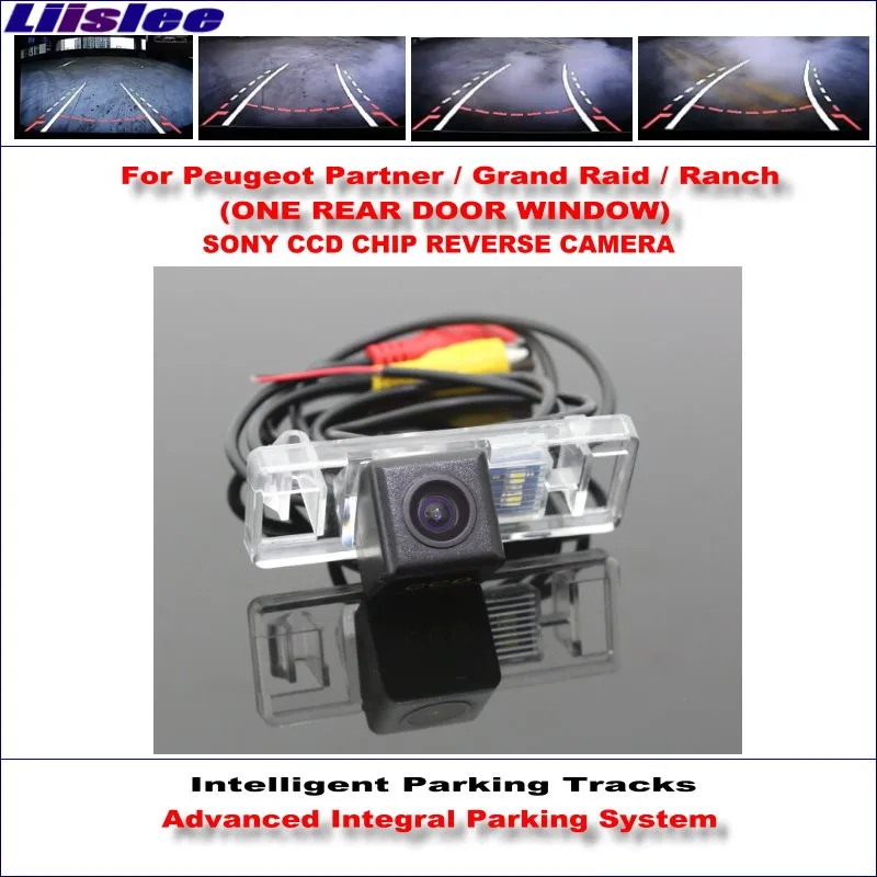 

Liislee задняя камера заднего вида для Peugeot Partner / Grand Raid / Ranch / HD 860*576 пикселей интеллектуальные парковочные дорожки