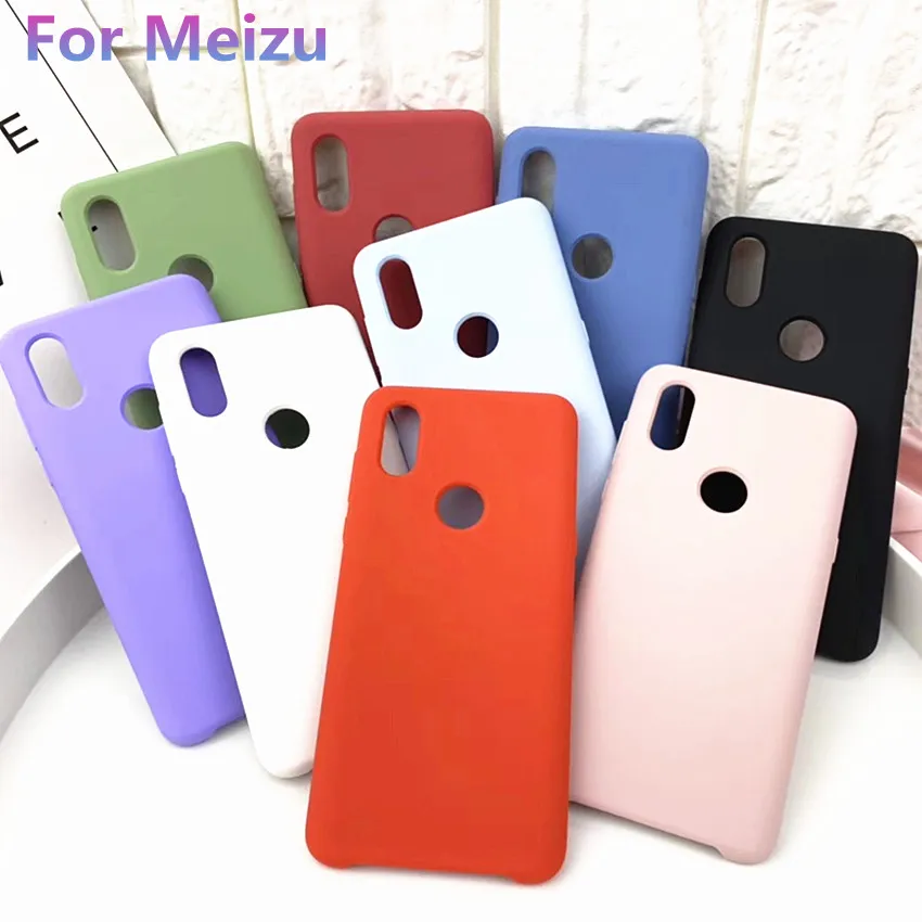 Для Meizu 16 чехол 16X XS 16th X8 16s Plus чехол жидкий силиконовый мягкий ТПУ противоударный чехол для Meizu 16x чехол Coque Capa