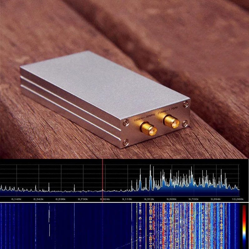 2017 25 МГц 1 7 ГГц полный диапазон FM UV HF RTL SDR + upconverter USB тюнер RTL2832U R820T2 радио VHF UHF 400 470