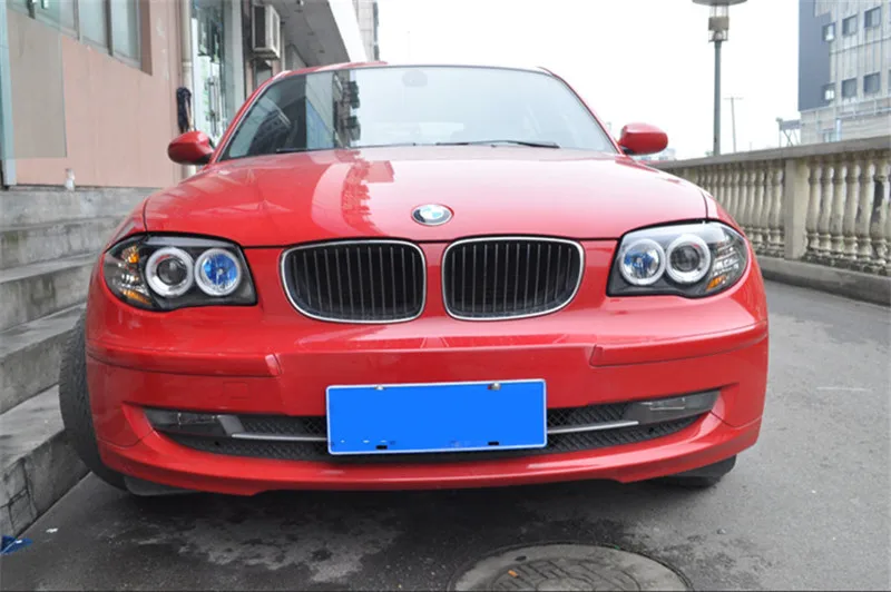 Автомобильная фара для BMW E87 светодиодный ная 120i 130i 2004 2011 со ангельскими глазами