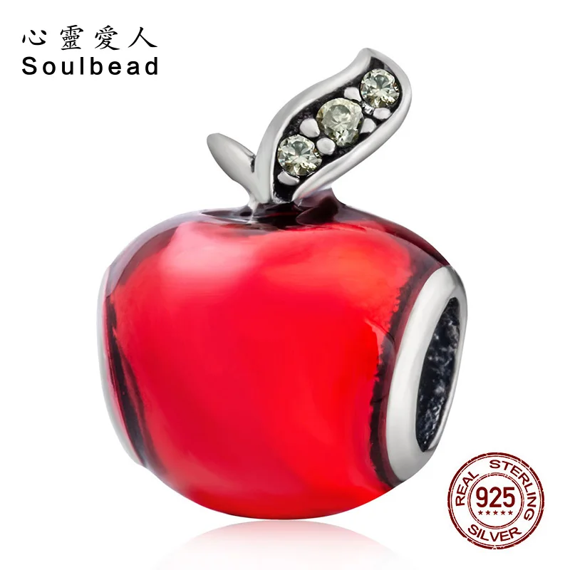 Браслет с эмалированными бусинами Soulbead зеленый Подходит для Pandora серебра 925 пробы