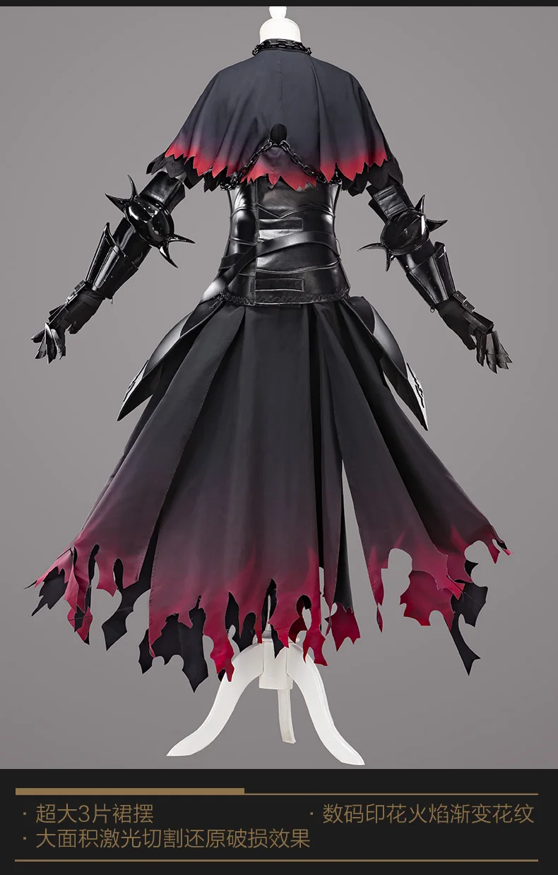 Fate Grand Order FGO Jeanne d'Arc(Alter) начальный косплей костюм женские костюмы на Хэллоуин