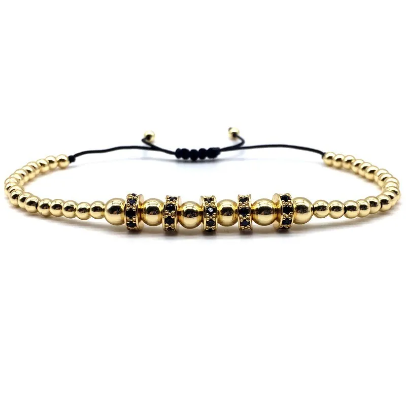 2020 Новый трендовый мужской браслет амулет модный геометрический проложить CZ