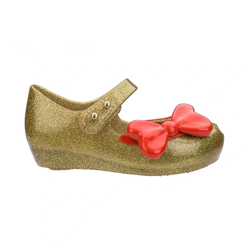 Детская прозрачная обувь Mini Melissa сандалии для девочек и мальчиков маленьких с