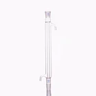 Прямой конденсатор 80 мм24*2, длина конденсации 80 мм, конденсатор Liebig с плавленой внутренней трубкой, стандартный наземный рот 2429