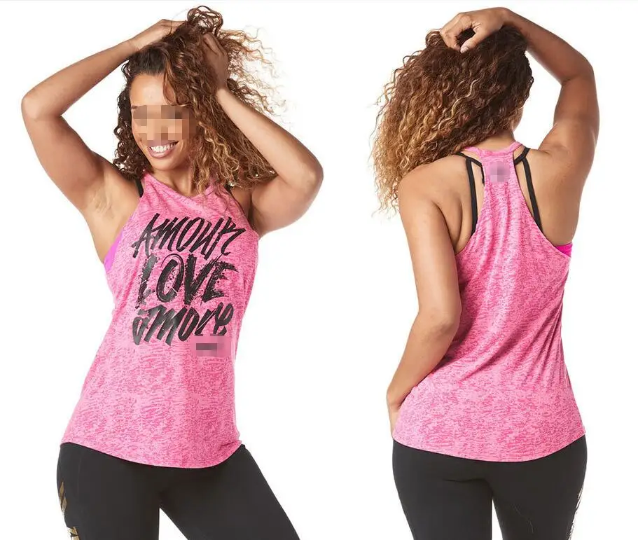 T1754 pink FIT FUNKY Женская трикотажная полиэфирная одежда женский жилет Яго Топы Sisterhood Свободная майка смелый черный T1754 - Цвет: T1754 pink