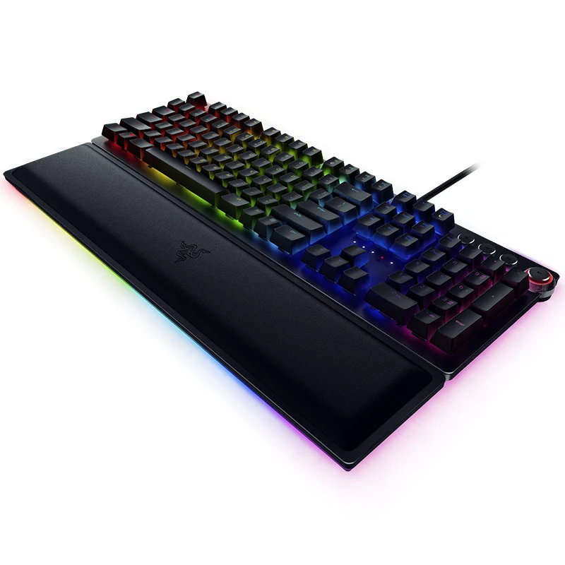 Razer Huntsman Элитная Механическая игровая клавиатура Проводная с RGB подсветкой