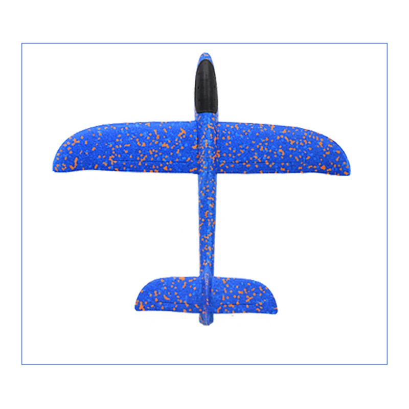 SC748-blue Мини-пенопластовый самолет открытый ручной запуск Glider самолет пена летающий самолет DIY игрушки головоломка модель подарок забавные игрушки для детей# E - Цвет: SC748-blue