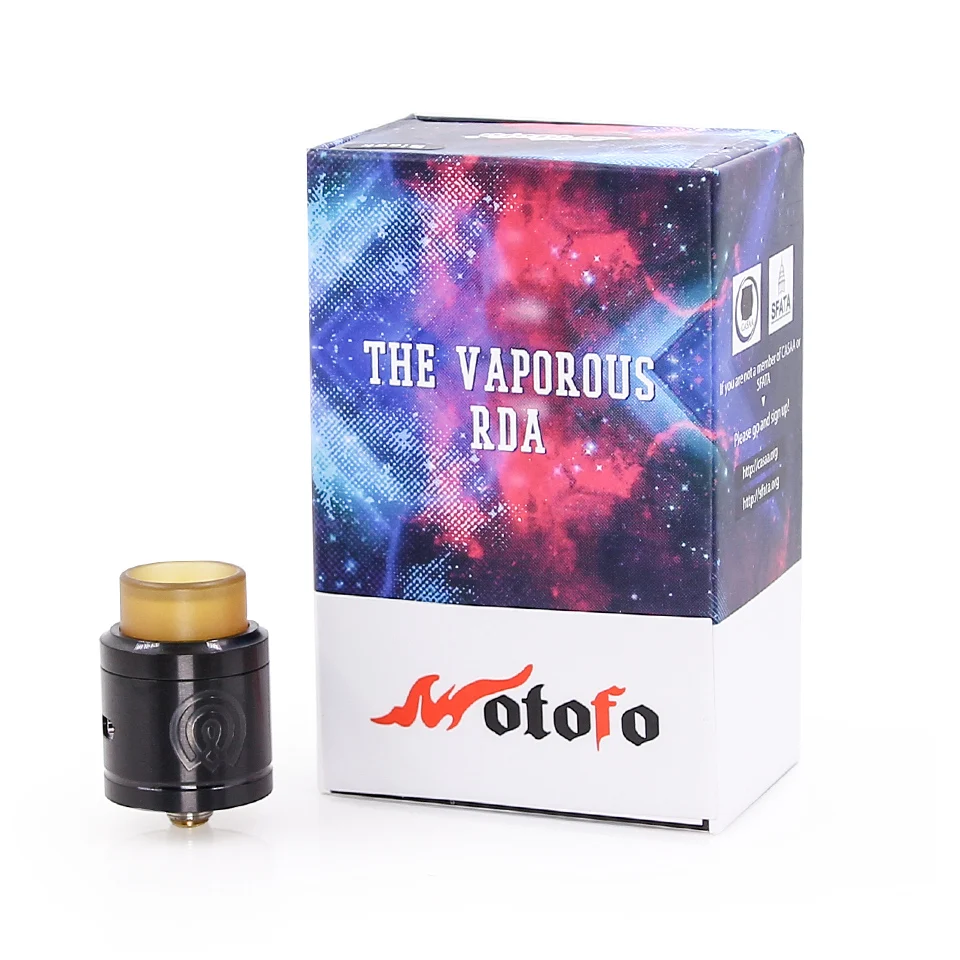 Распродажа! Оригинальный Wotofo VAPOROUS RDA емкость двойная катушка атомайзера 24 мм